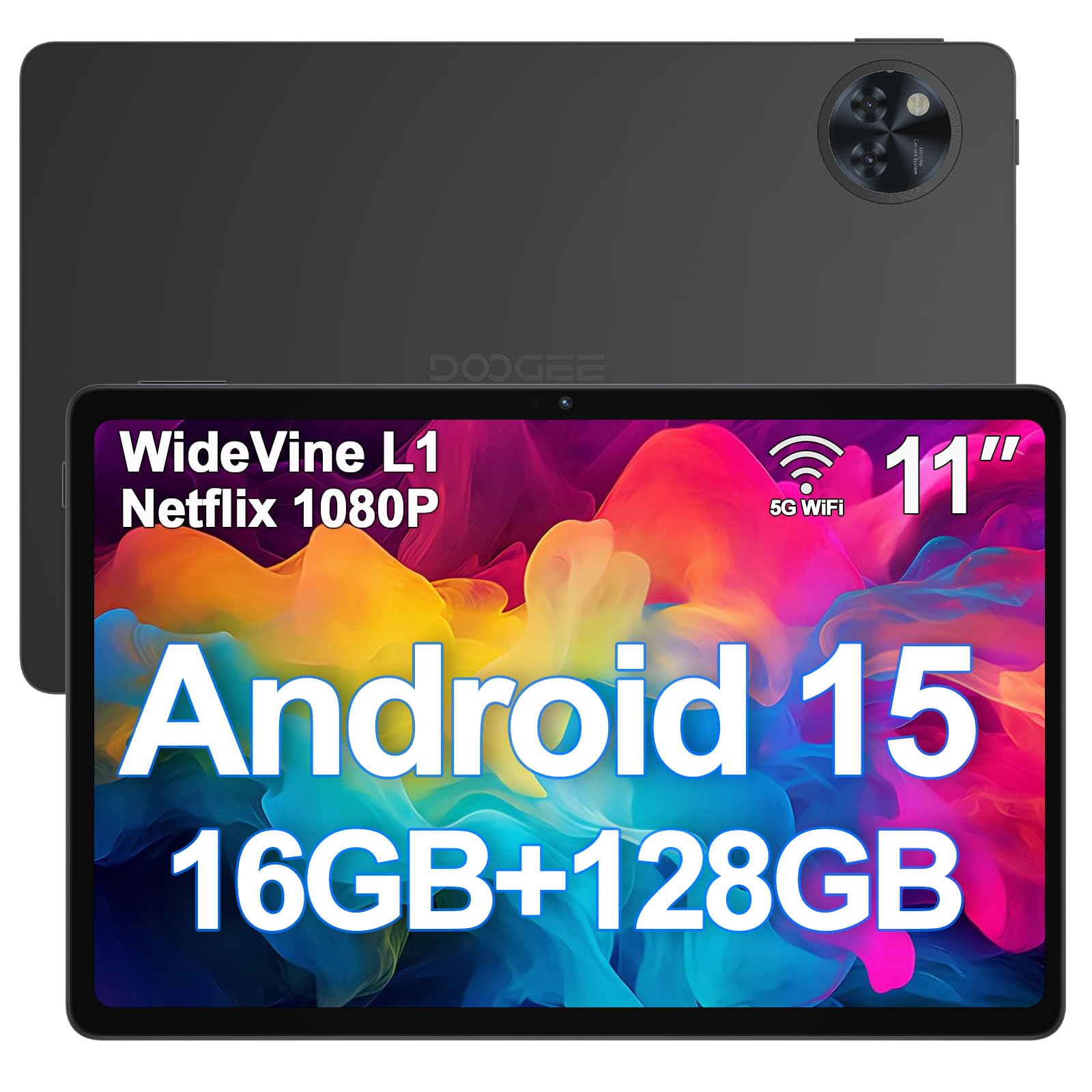 DOOGEE 2025 Newest Android 15 Tablets, U11 11 Inch Tablet,16GB RAM